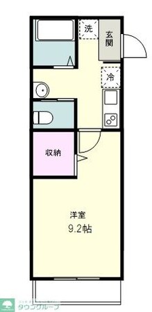 オークウェル新座の物件間取画像